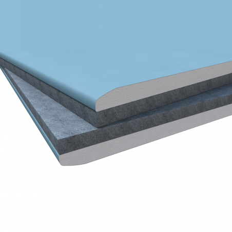 KNAUF • DIAMANT PHONO® Lastre Diamant accoppiate con pannello in fibra di poliestere (FPE)