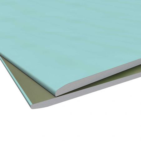 KNAUF • IDROLASTRA GKI Lastra impregnata in gesso rivestito per ambienti umidi