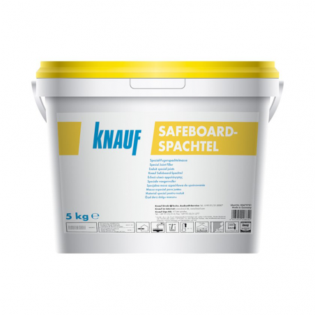 KNAUF • SAFEBOARD SPACHTEL Stucco in polvere a base di gesso plasticamente modificato da...