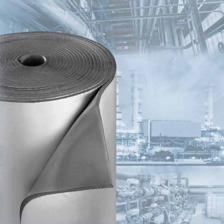 UNION FOAM • EUROBATEX® TRIPLEX Lastre isolanti in rotoli adesivi rivestite con Triplex