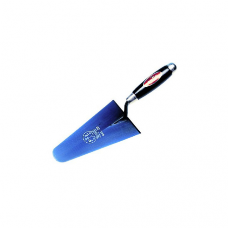 PAVAN • 902/L Cazzuola modello Lombardia manico nero rinforzato con calotta metallica punta tonda