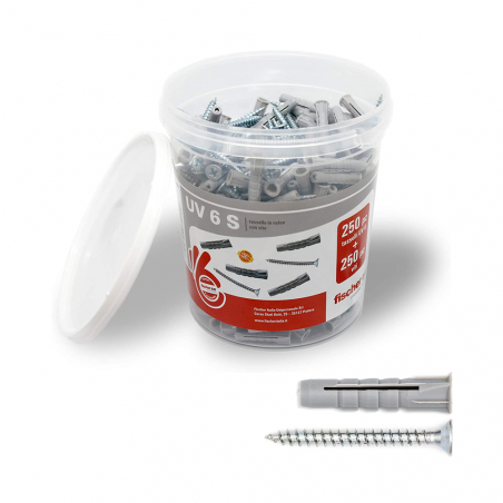 FISCHER • UV 6 S Tassello con vite