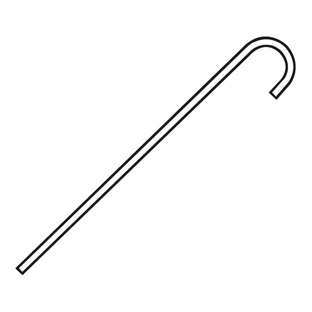 CIPRIANI • Pendini tipo "J" Ø 4 mm per gancio con molla