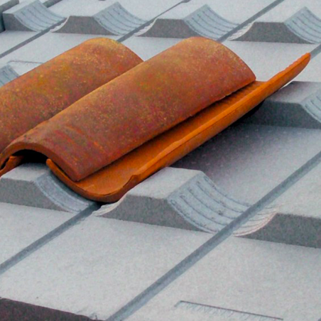 KNAUF INDUSTRIES • KNAUF TETTO COPPO TH 31 Pannello in EPS stampato additivato con grafite