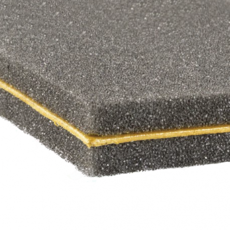 NDA • AKUSTIK GUM SLIK Art.1 Pannello acustico fonoimpedente in poliuretano con interposta massa...