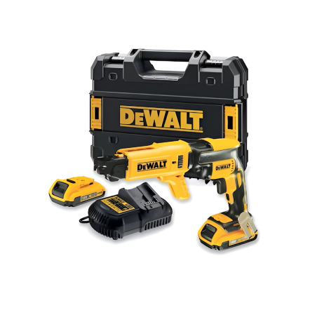 DEWALT • DCF620D2K-QW Avvitatore per cartongesso XR Litio 18V 2.0Ah con caricatore viti a nastro
