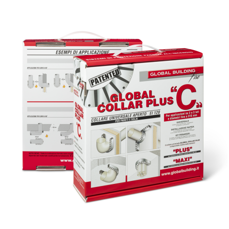 GLOBAL BUILDING • GLOBAL COLLAR PLUS C Collare universale per tubazioni combustibili curve ed in...