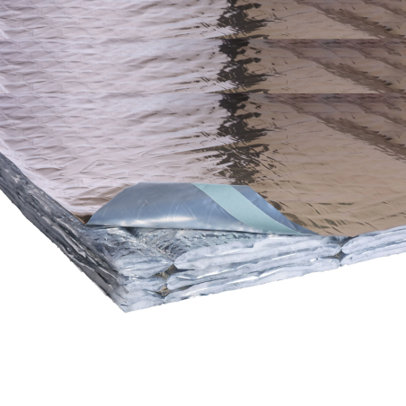 ACTIS • TRISO HYBRID S Isolante termoriflettente alveolare con barriera al vapore integrata.