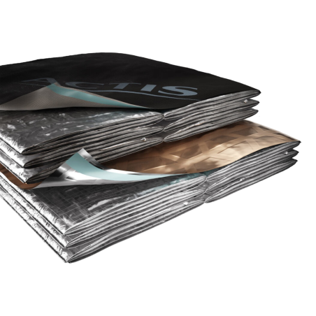 ACTIS • TRISO-TOITURE Isolante termoriflettente con barriera al vapore e schermo HPV integrati