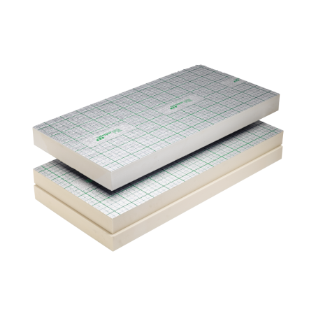 SWISSPOR • PIR Alu Pannello termoisolante con rivestimento multistrato in alluminio