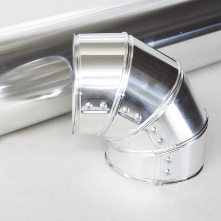 TORTALLA ISOLANTI • CURVA in lamiera di alluminio